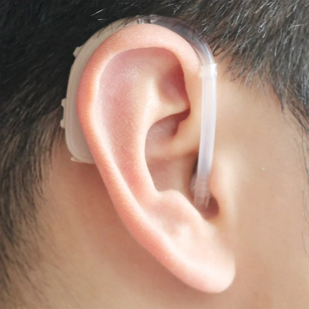 Aparat auditiv digital cu Bluetooth și amplificator de sunet, reîncărcabil