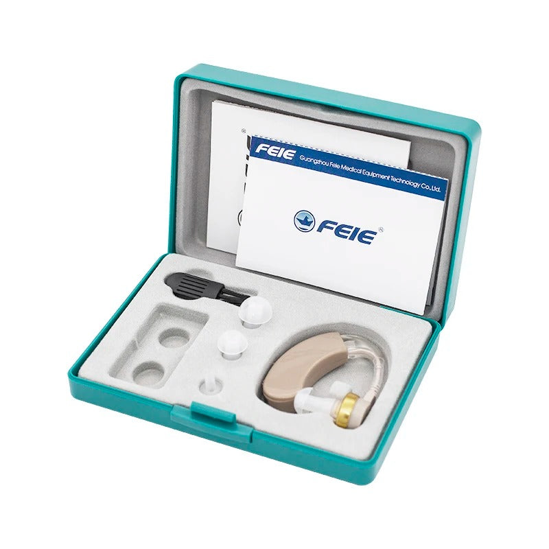 Aparat auditiv digital cu Bluetooth și amplificator de sunet, reîncărcabil
